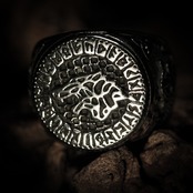 NORD_006. FENRA WOLF RING / deep shadow silver