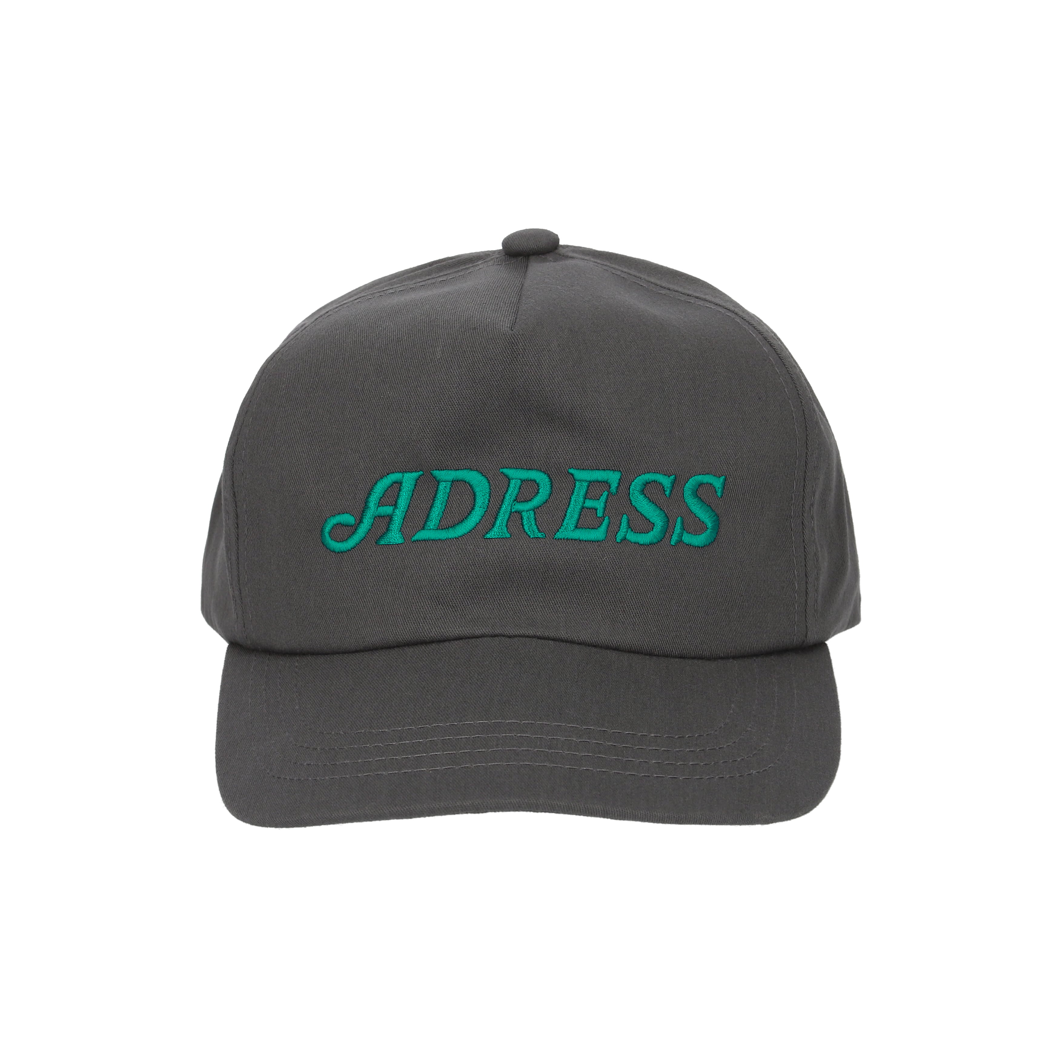 CLUBHAUS COLLAB LOGO 6 PANEL CAP WHITE | adress_co