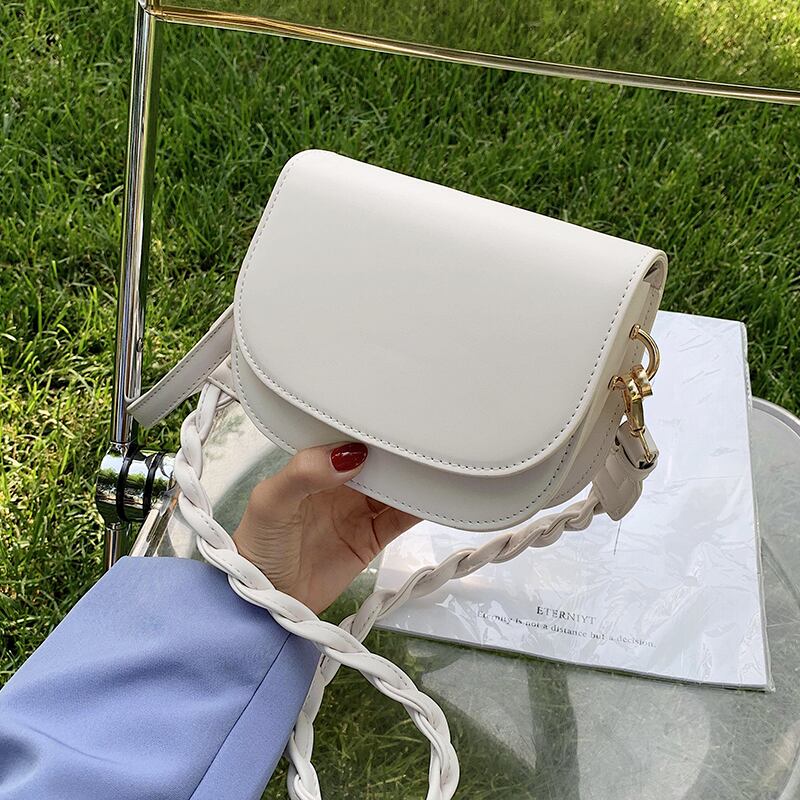 フランスのニッチなレディースバッグ2020夏人気の新しい流行のファッションワイルドテクスチャネットレッドショルダーメッセンジャーバッグ 手作りハンドバック42656144299