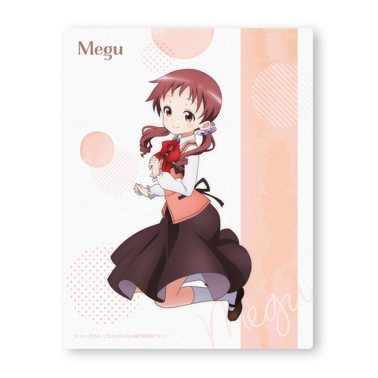 ☆うさぎページです☆ ご注文はうさぎですか？BLOOM」キャラファインボード＜なかよし