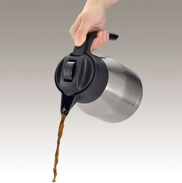 ★ほぼ新品 サーモス 真空断熱ポットコーヒーメーカー 1.0L ECH-1001