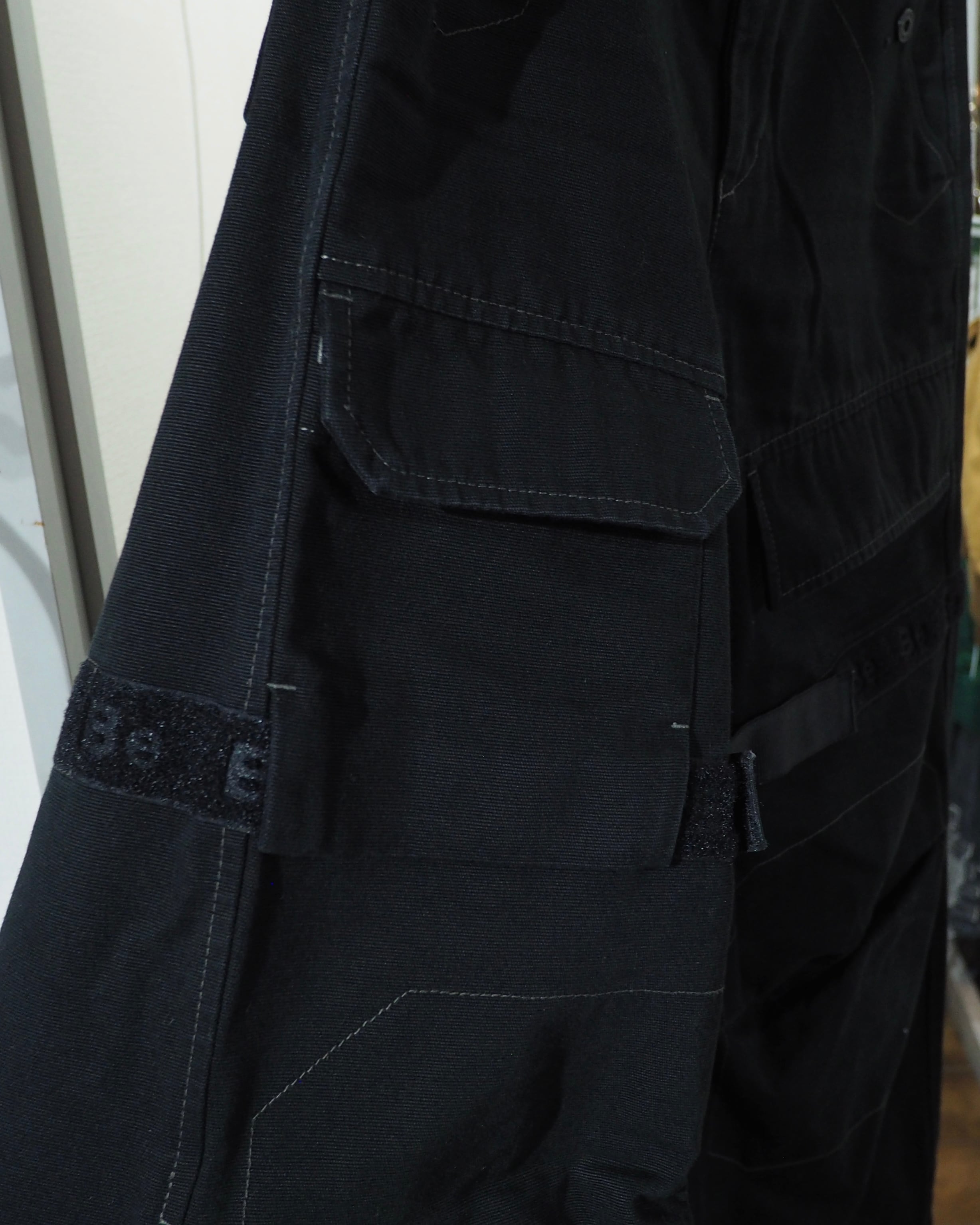 ” MARITHE + FRANCOIS GIRBAUD ” Black Shuttle Wide Cargo Pants