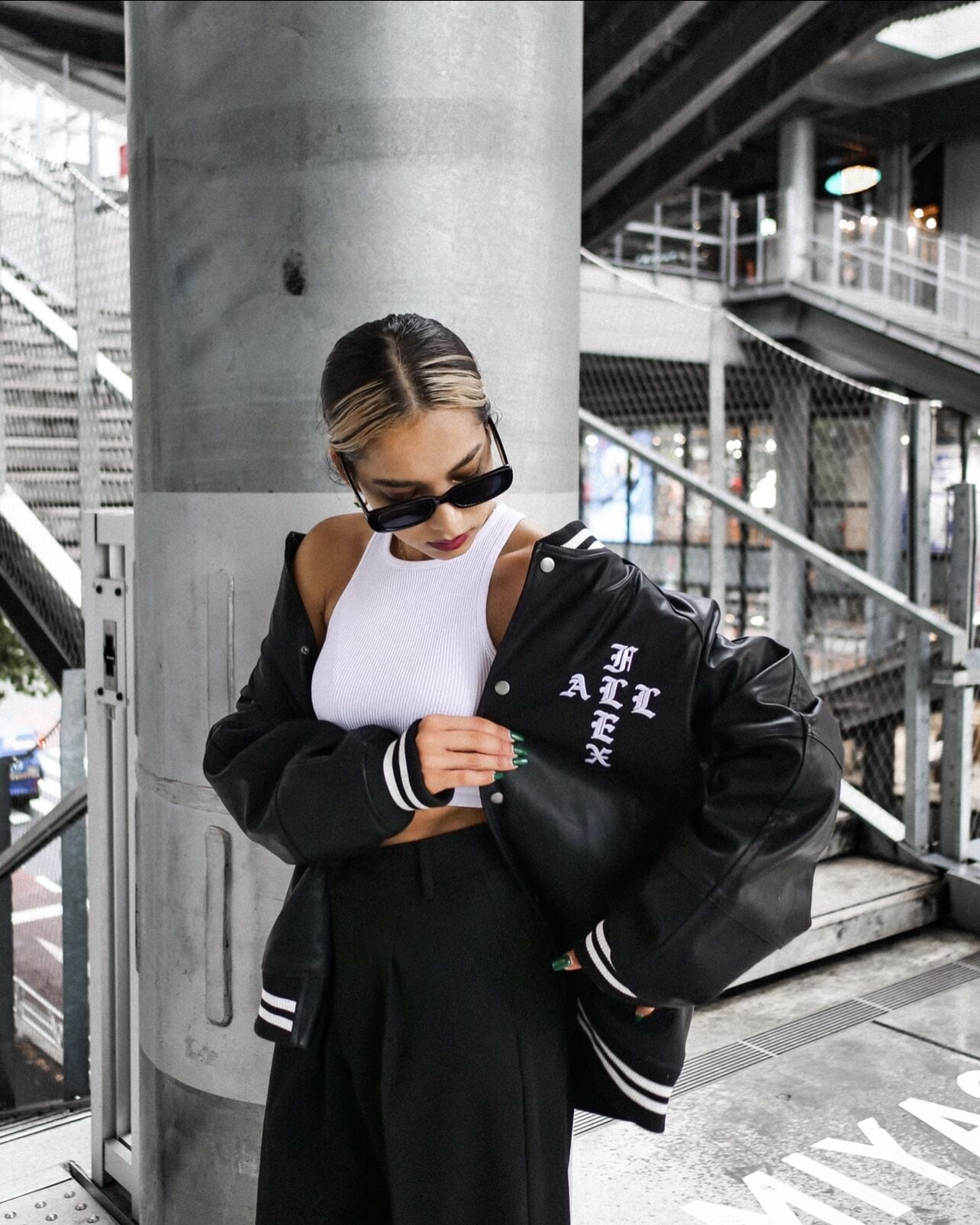 FLEXスタジャン Leather stadium jacket | FLEX公式ショップ / サングラスの