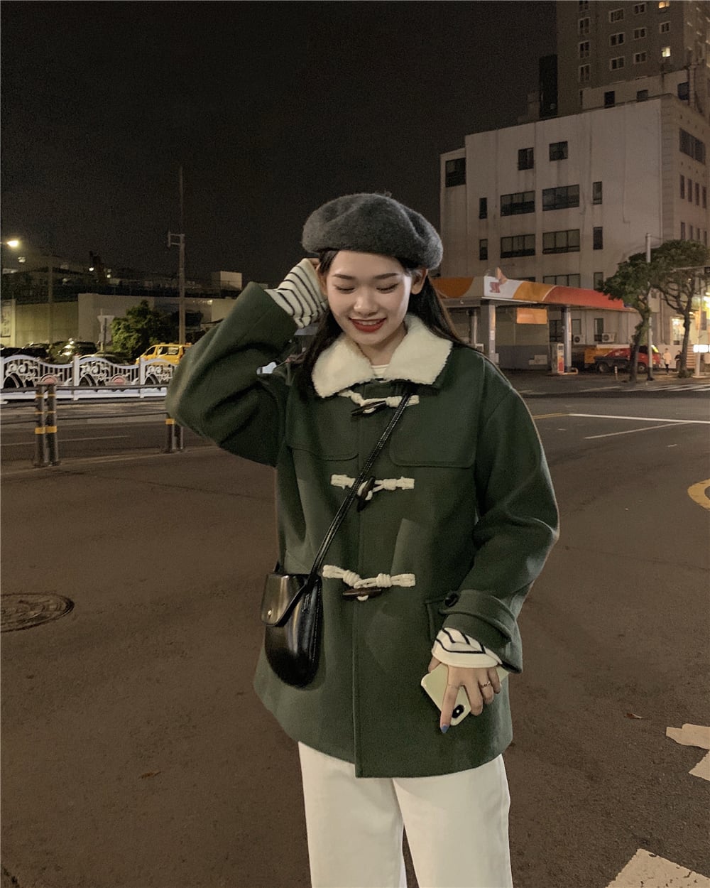 ☆SHIPS: フレンチ アウター French wool ダッフルコート メリノウール