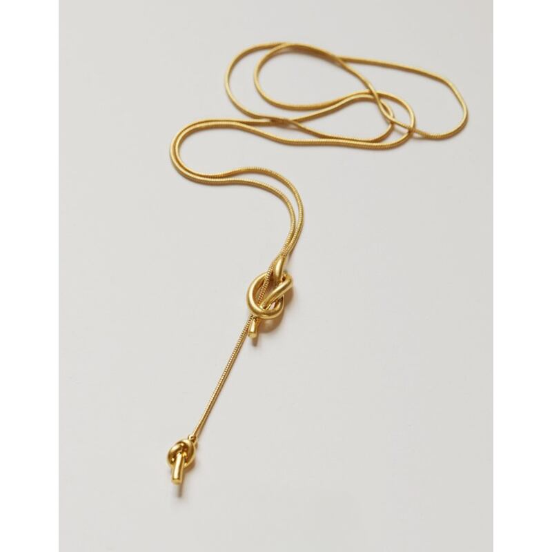 チェーンロングネックレス 23165