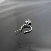 THIN HOOP [LARGE] with OVAL and HEART / シンフープ L ウィズ オーバル&ハート