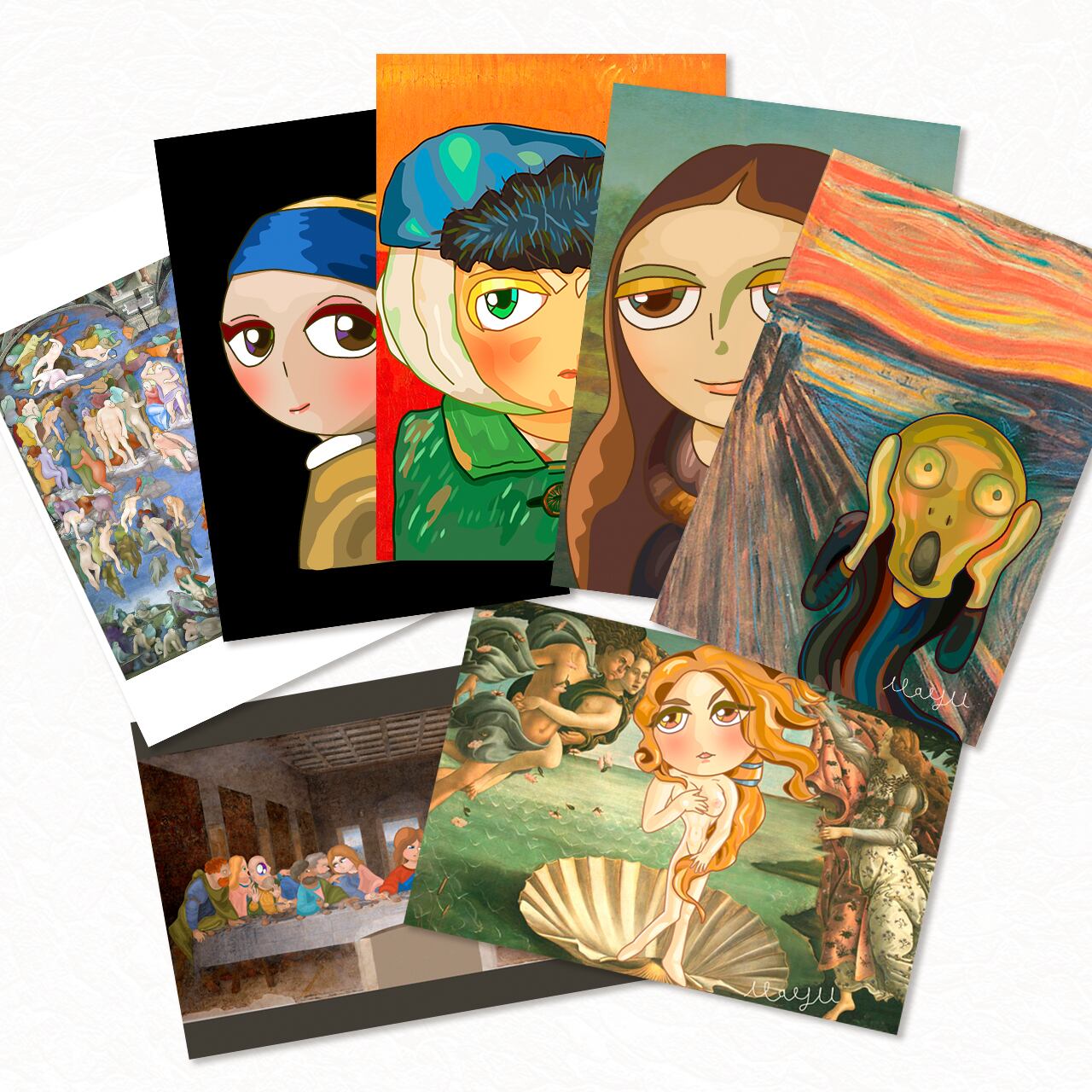 絵葉書 -水面女子高生- | MAYUPYEPIC