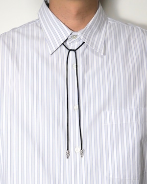 Satin Cord Necklace Black