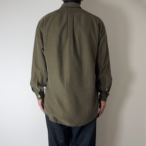90s Polo by Ralph Lauren SILK COTTON shirt "BENFORD" M 古着