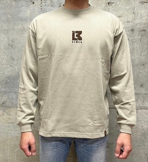 ヘヴィーウエイト ビッグシルエットロングTシャツ（アシッドカーキ）LB-02