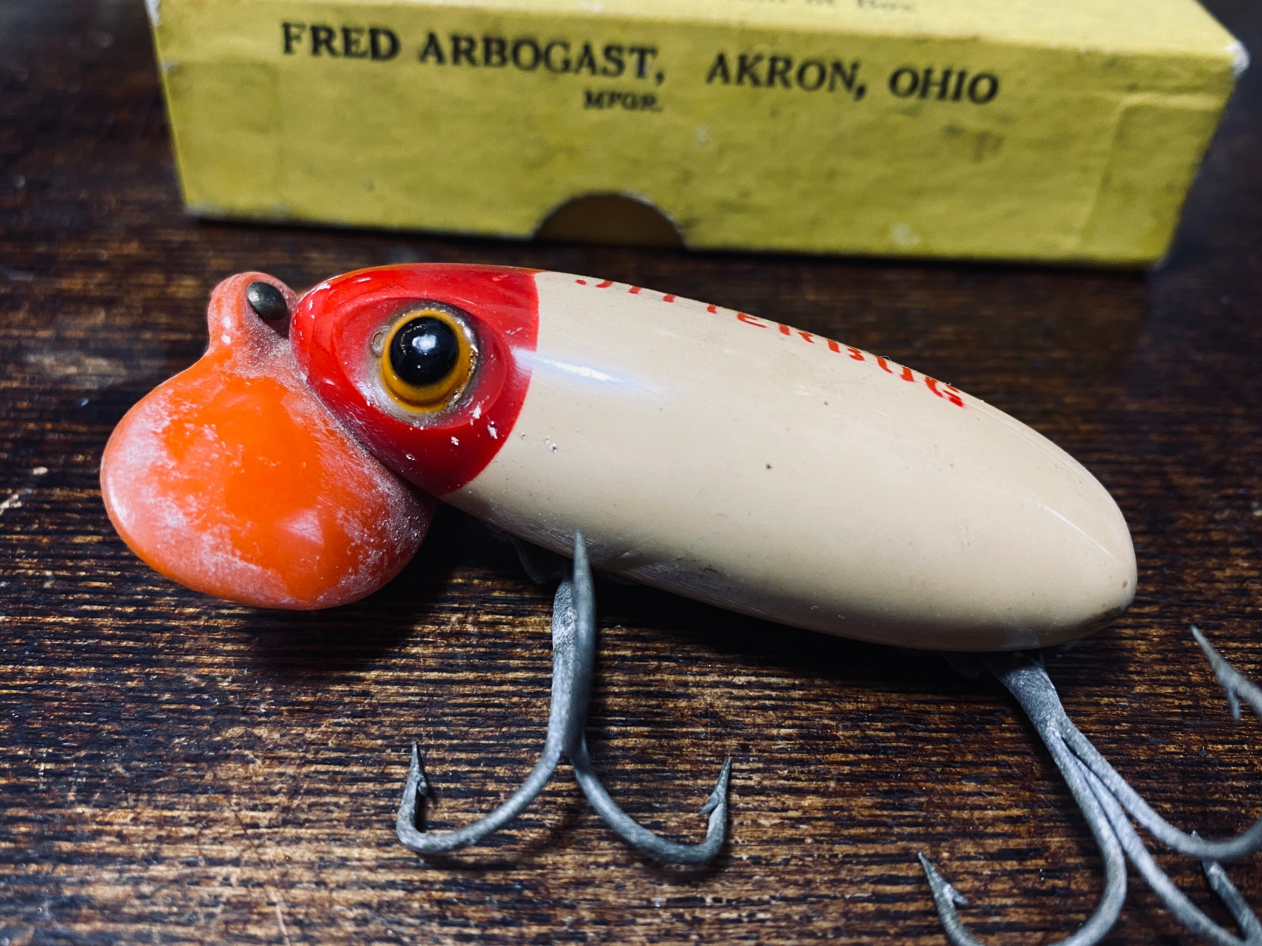 DEN　フレッドアーボガスト　ジッターバグ　オールド　大戦モデル DEN フレッドアーボガスト ジッターバグ オールド 大戦モデル