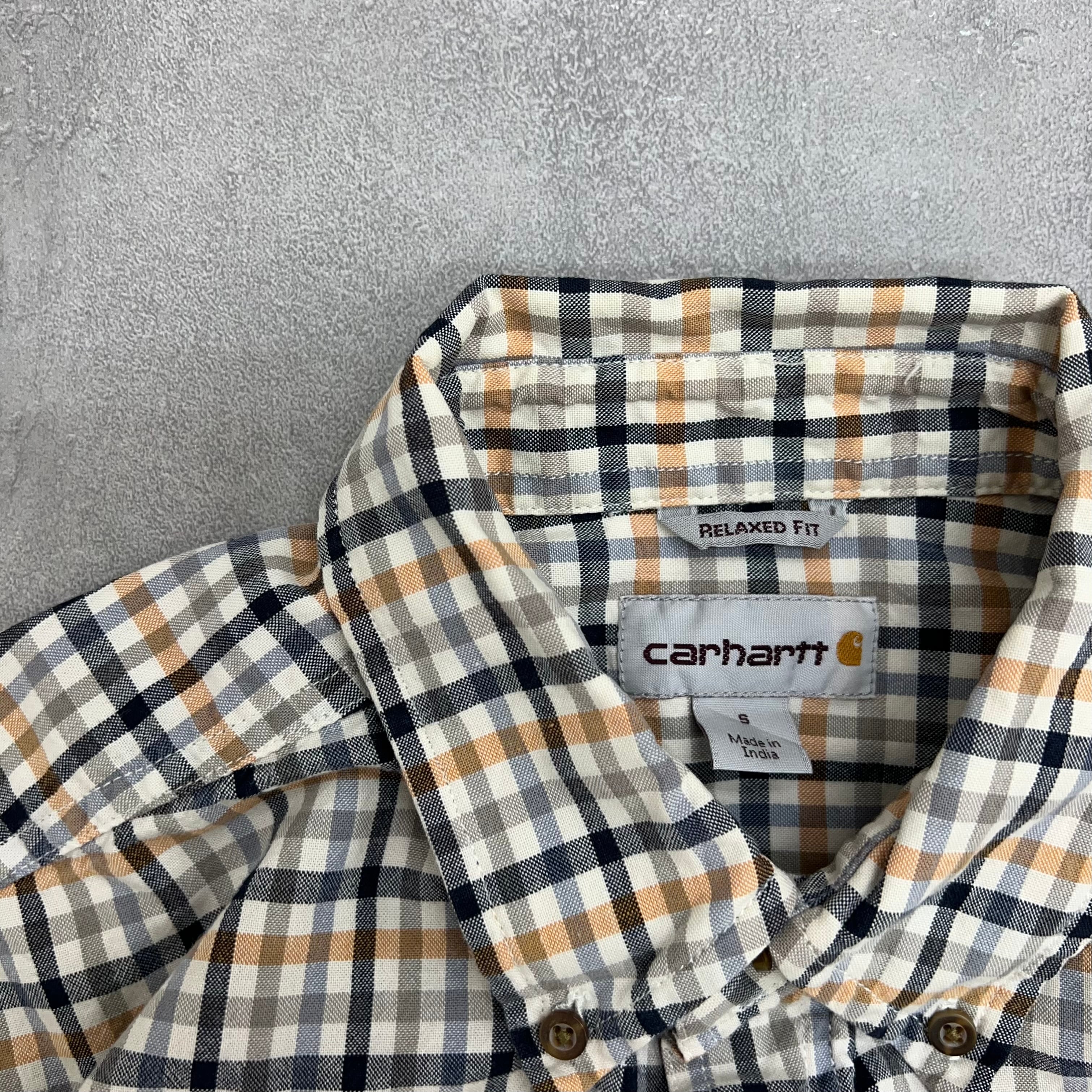 916 Carhartt/カーハート Check Shirts/チェックシャツ サイズS