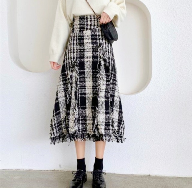 Tweed Skirt