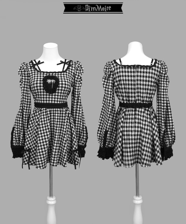 Coffin Dollミニワンピース 【Black】 | DimMoire 