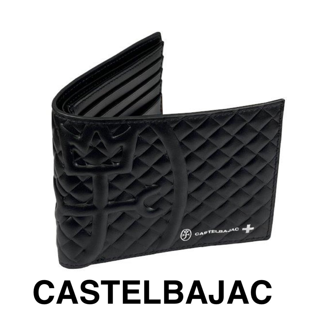 カステルバジャック CASTELBAJAC 二つ折り財布 小銭入れ無し 047622-3