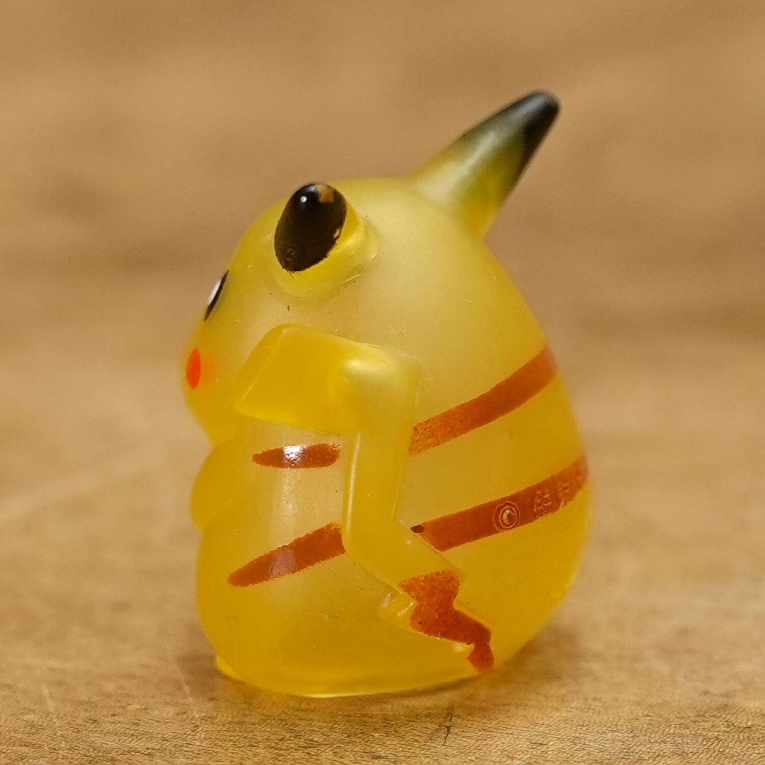 4341BP1 ピカチュウ クリア ポケモンキッズ 指人形 平成レトロ 1996