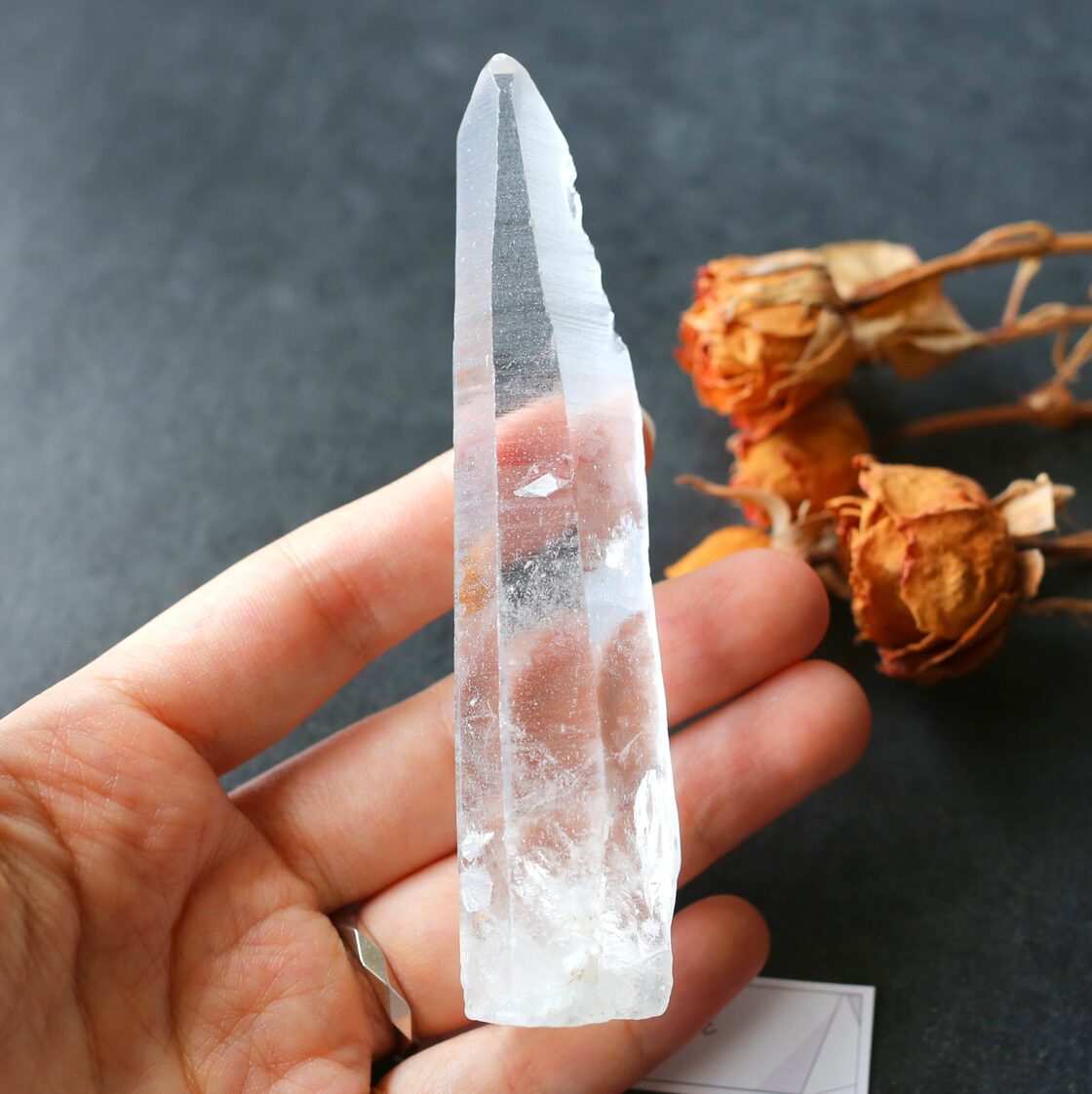 貫入水晶入り！レムリアンシード クリスタル 水晶 鉱物 原石 希少 
