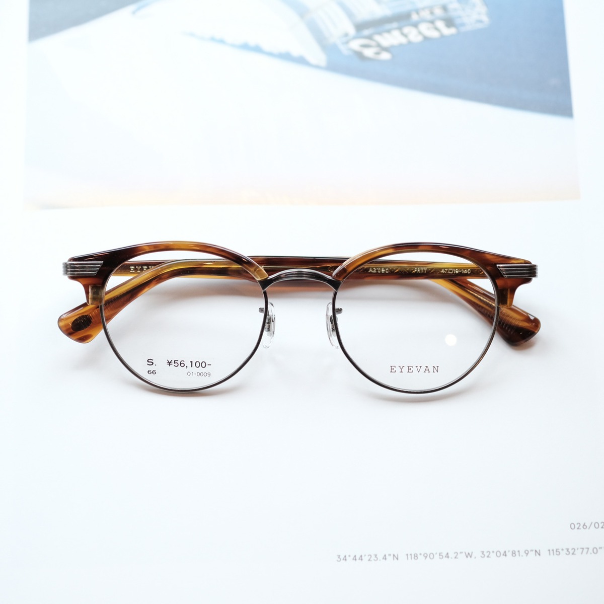 EYEVAN】Aztec - FRTT (Small) | SEESAW SPECTACLES