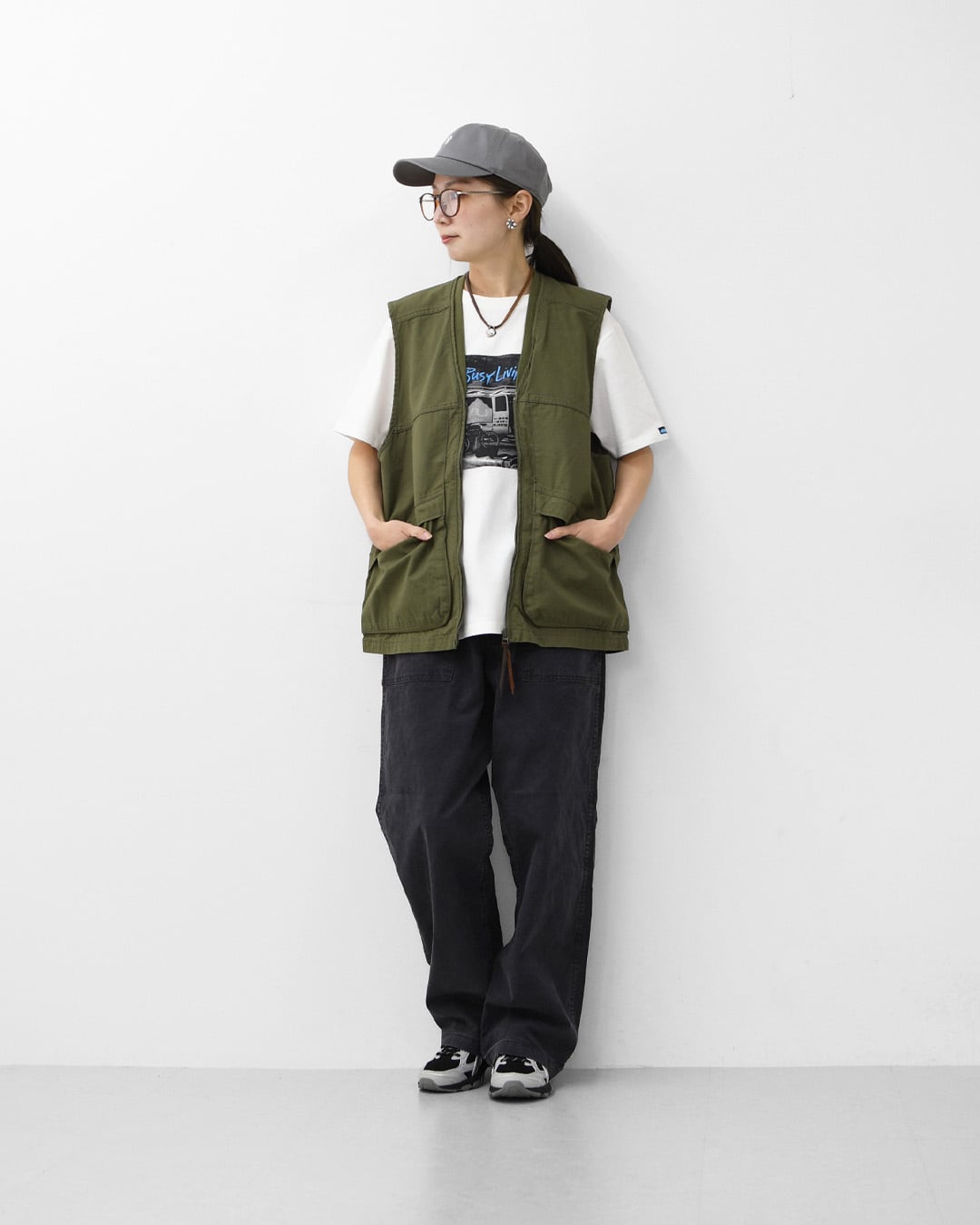 orslow [オアスロウ]UTILITY VEST -ARMY.GREEN- [01-9020-76