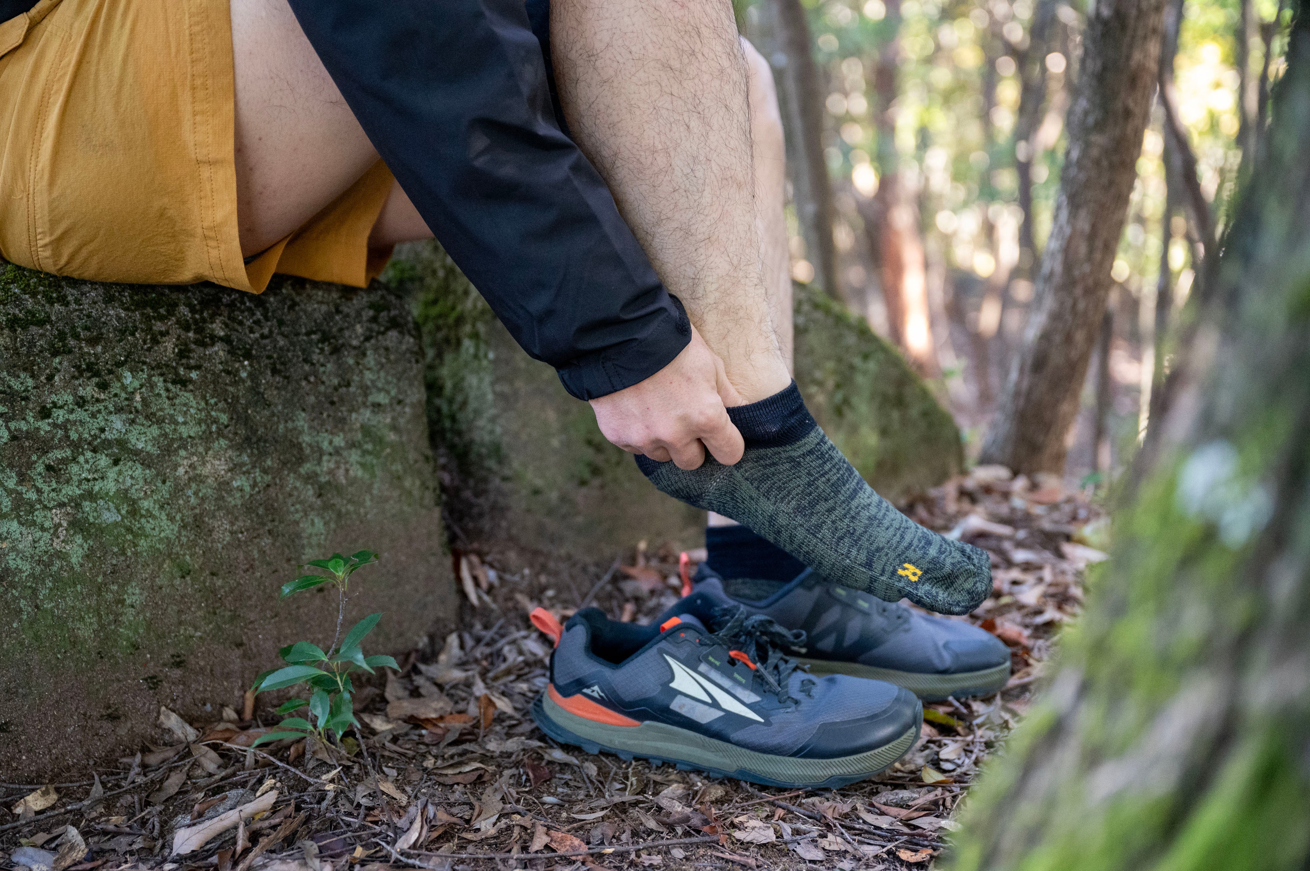 LW セパレートドライソックス ラウンド型 クルー丈 | MIYAGEN Trail