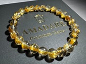 No.1417【SS】タイチンルチルクォーツブレスレット