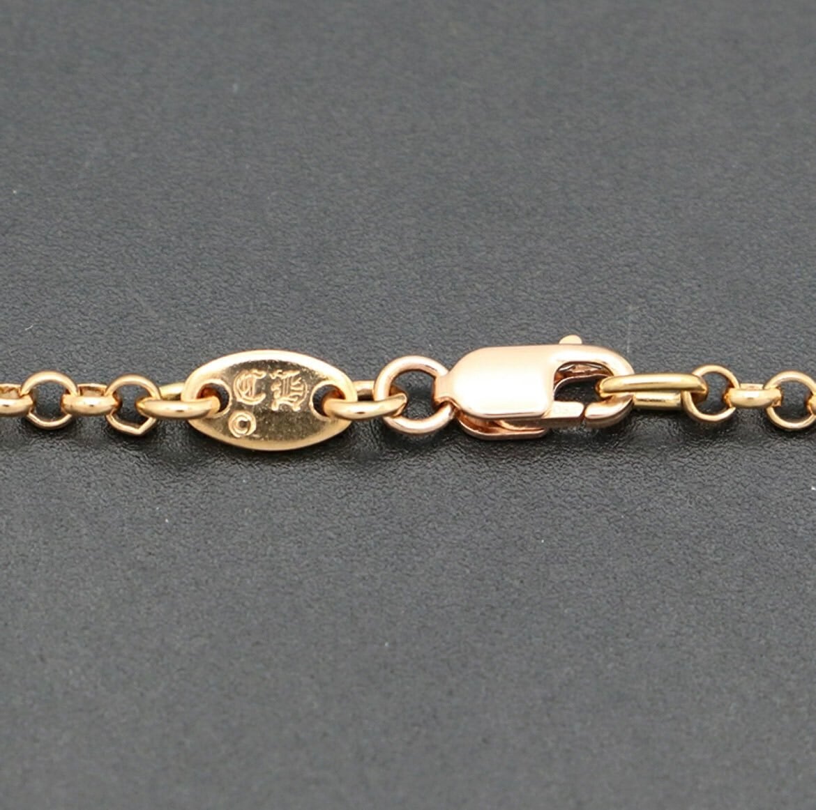 CHROME HEARTS クロムハーツ 22K ダイヤモンド ロールチェーン CH