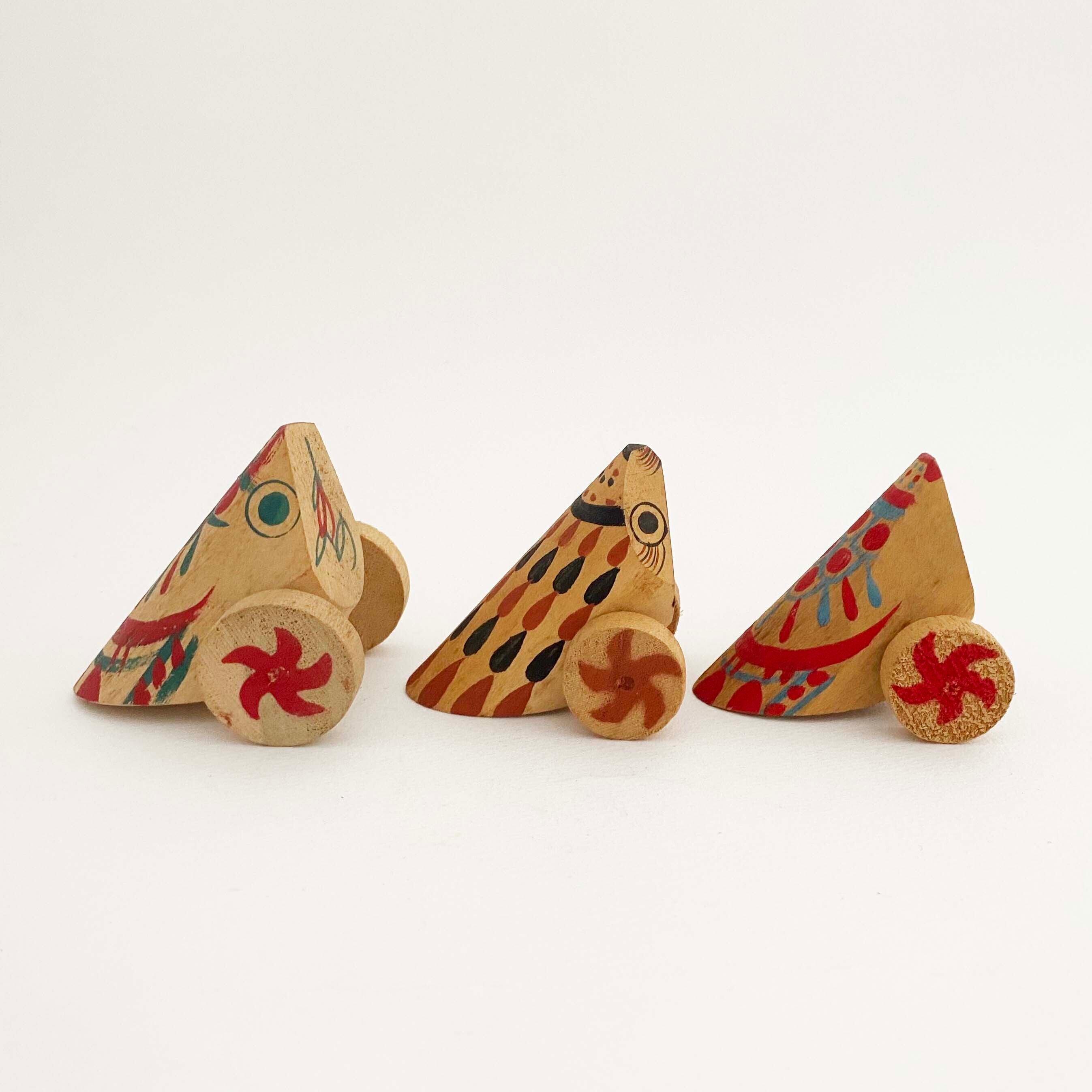 うずら車 3羽セット