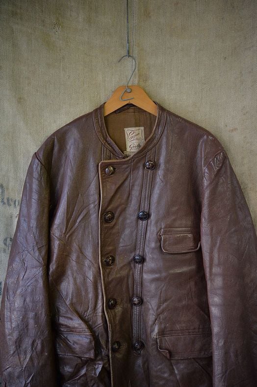 Vintage Swedish Work leather jacket Vintage Swedish Work leather jacket