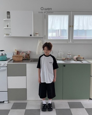 [O.wen] Standard Raglan Tee / [오웬] 스탠다드래글런티