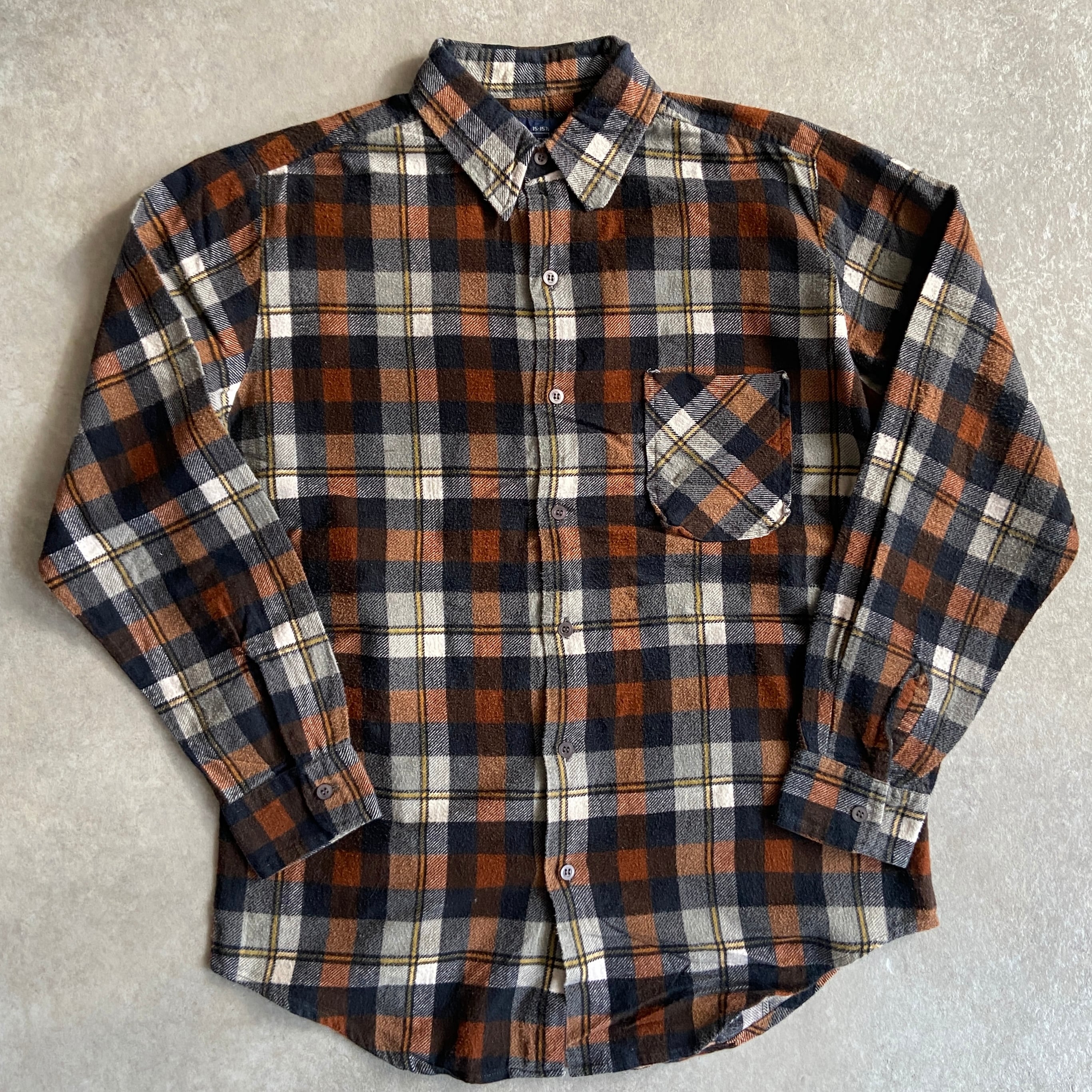 1980~90s Sears Flannel Shirt M