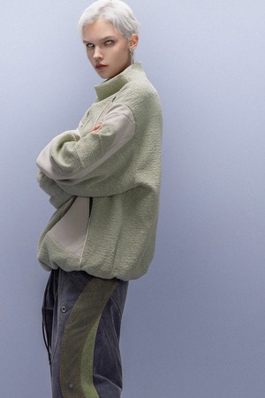 XIPHEVILマニピュレーターハイネックスウェットシャツ