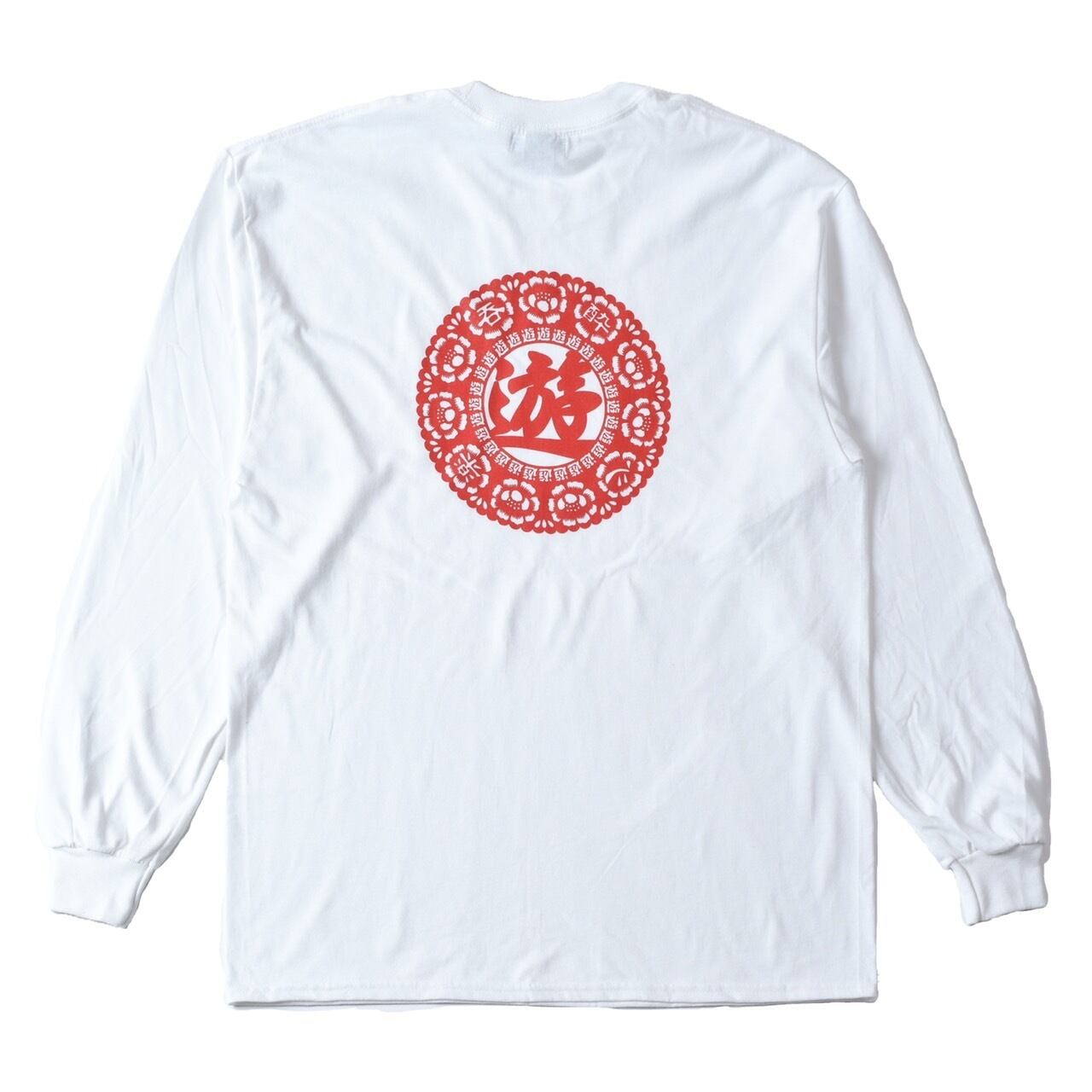 ART PRINT L/S TEE [WHIET]