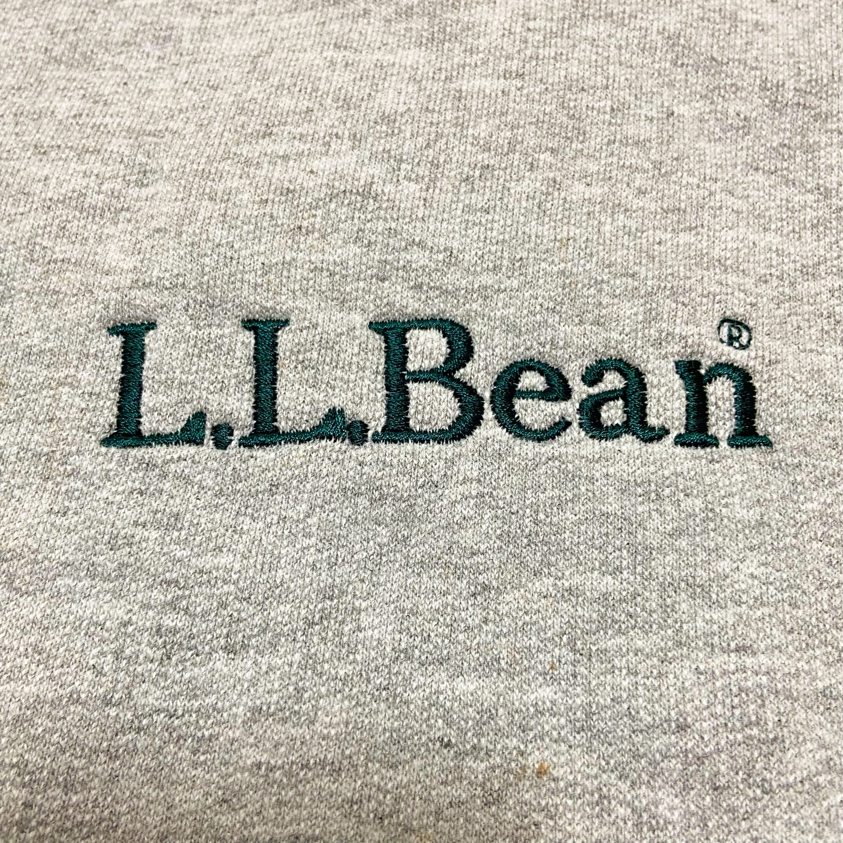 90s 〜 00s champion × L.L.Bean double name gray sweat shirt | protocol
