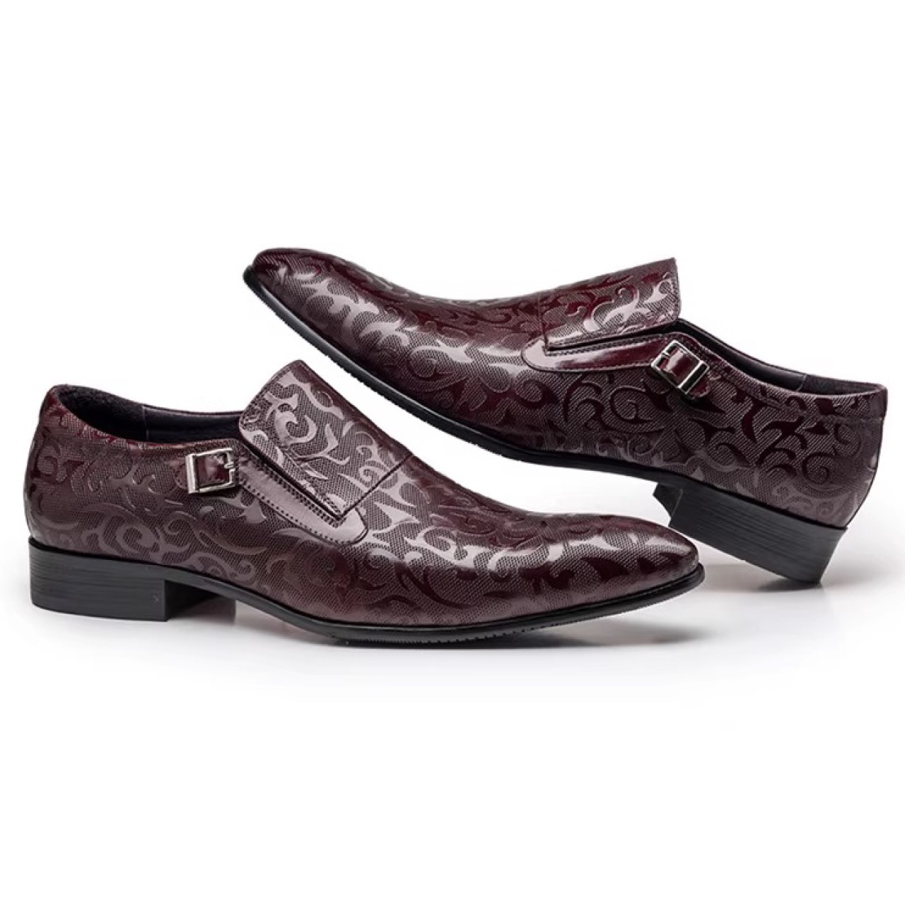 ヨーロッパ風メンズ本格英国風スリッポン革靴　SS001