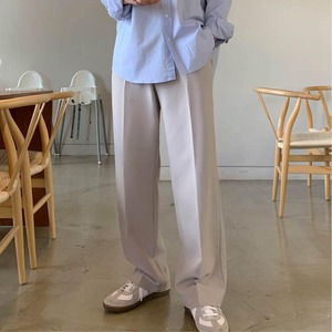 ドレープストレートパンツ　MT0080116