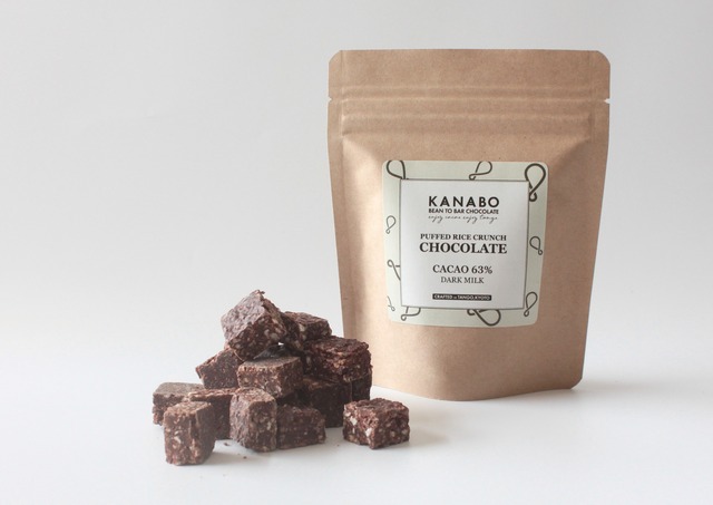 丹後玄米クランチチョコレート -Regular Size 80g- プレーン