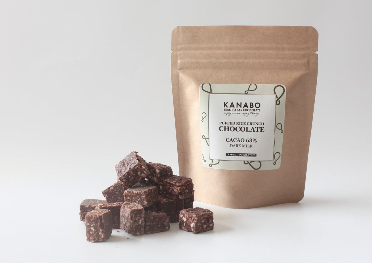 丹後玄米クランチチョコレート -Regular Size 80g- プレーン
