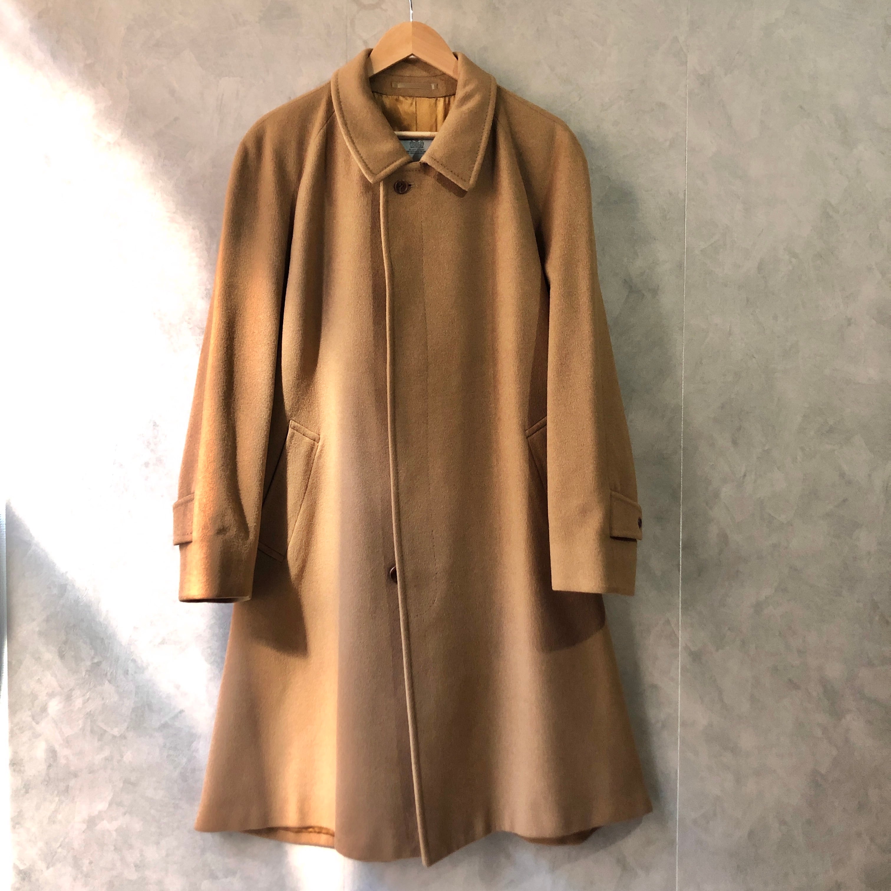 vintage Aquascutum 1枚袖?? ベージュ ステンカラーコート