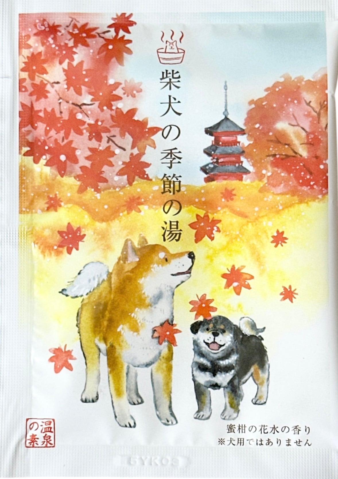 柴犬の季節の湯 村田夏佳xLIBRETTO オリジナル入浴料 | LIBRETTO