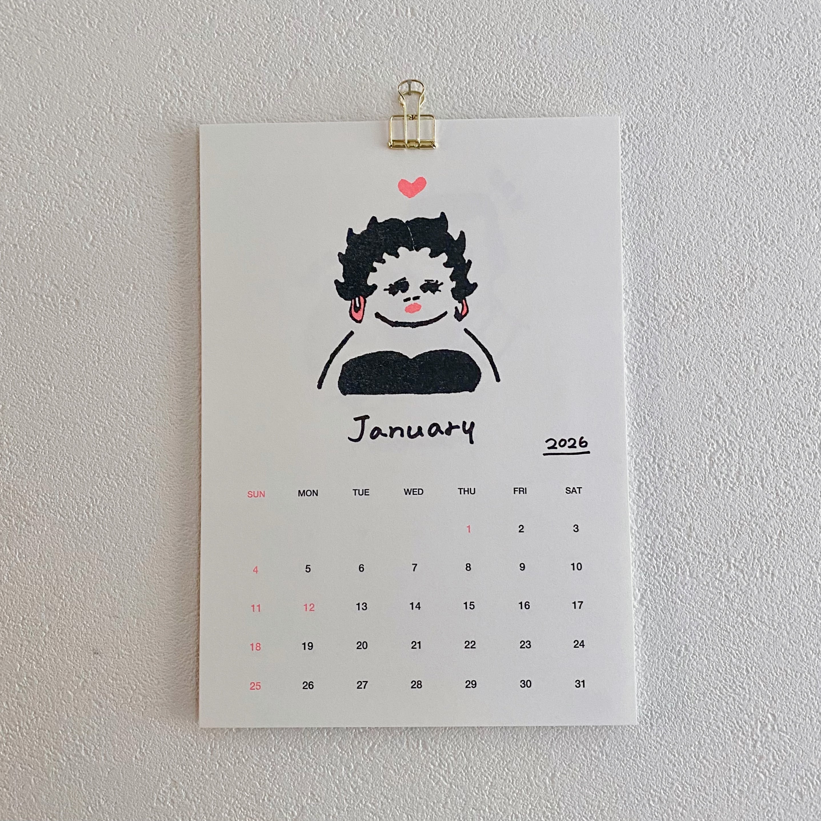 バリバリ伝説　カレンダー ホーリーカレンダー2026 | YUKI HORIMOTO WEB STORE