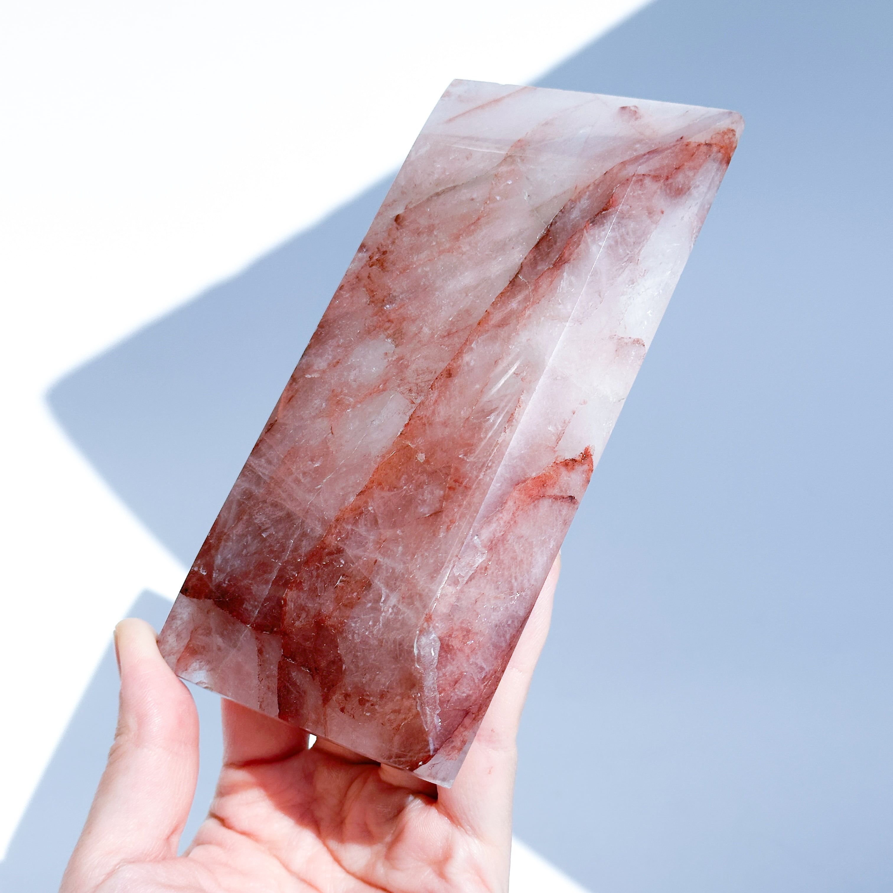 レッドヘマタイトクォーツのトレー 03◇ Red Hematite Quartz