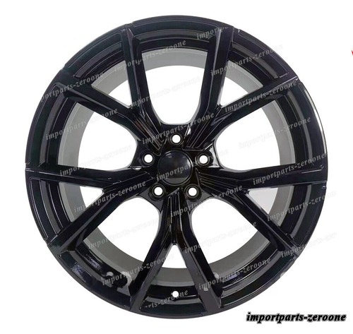 21インチ 新品グロスブラックスタイルホイール vw Touareg Arteon R 21x9.5 "　-BRN-12226