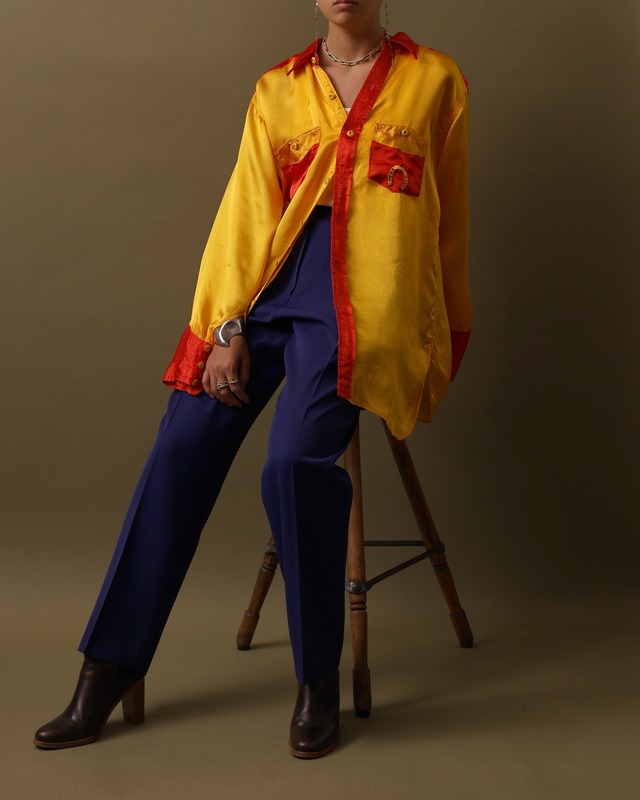 1940's Unknown / Silk Cowboy Shirt