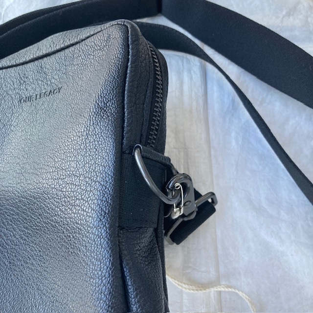 Our Legacy アワーレガシー レザーミニショルダーバッグ Delay Mini Bag ブラック 画像7