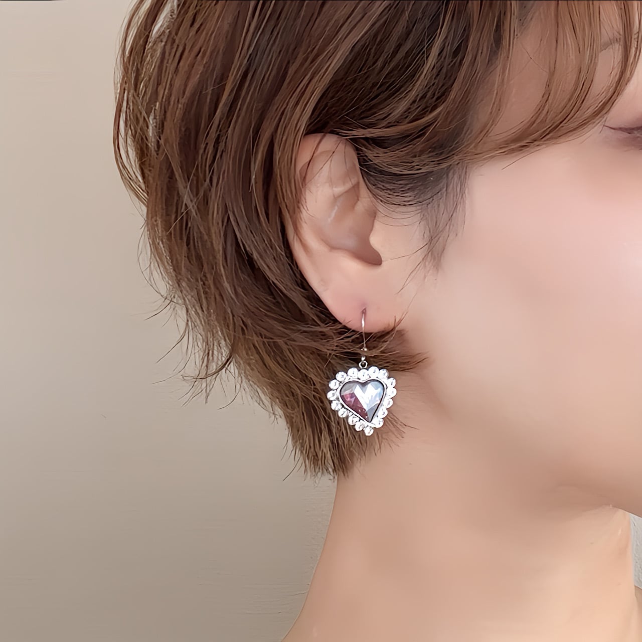 プリズムハート スウィングピアス・イヤリング | MAKI NUMOTO (マキ