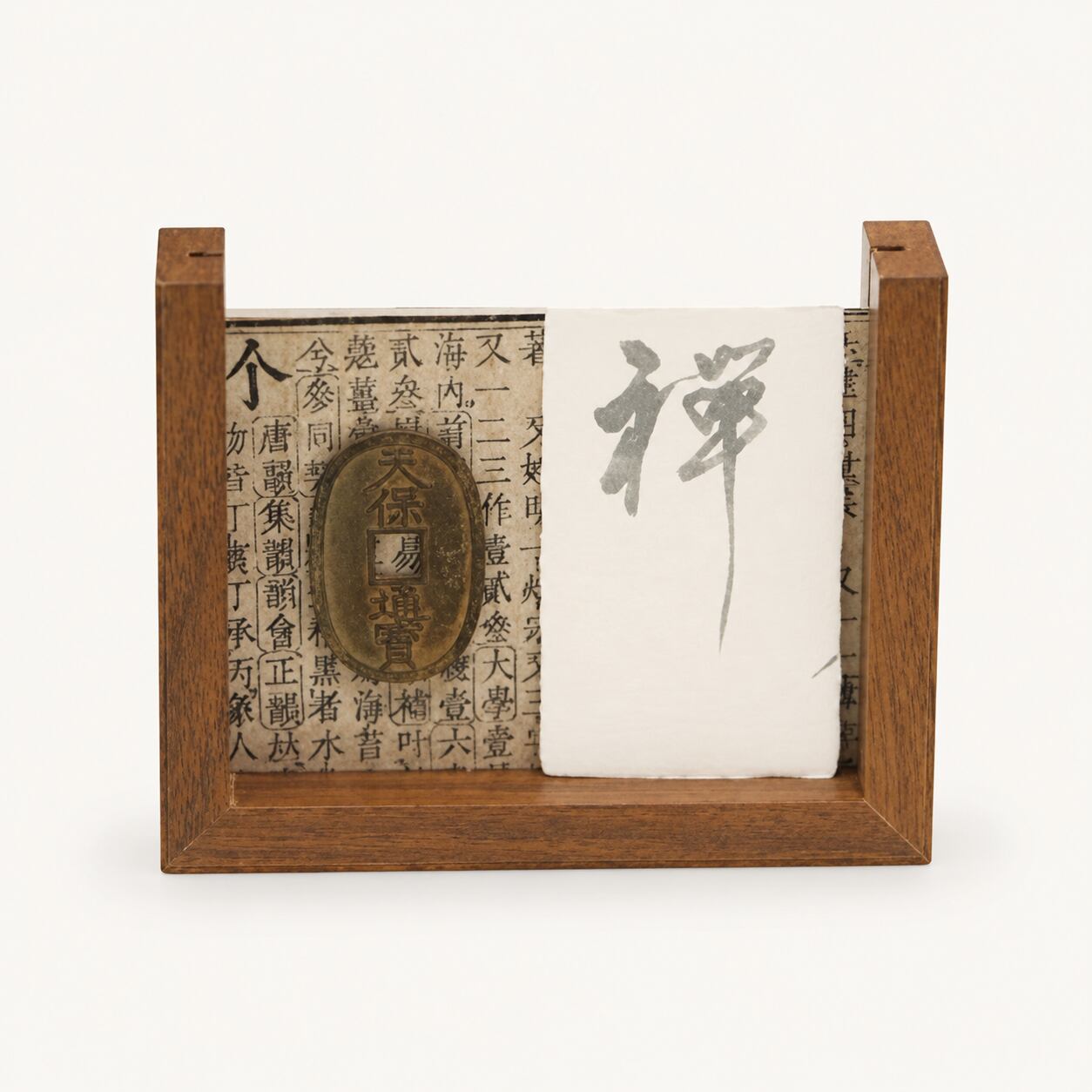 外国人に喜ばれる和風ギフト｜天保通宝×漢字アート｜海外への贈り物に｜漢字が選べる和風インテリア｜天保通宝アート｜日本製ギフト