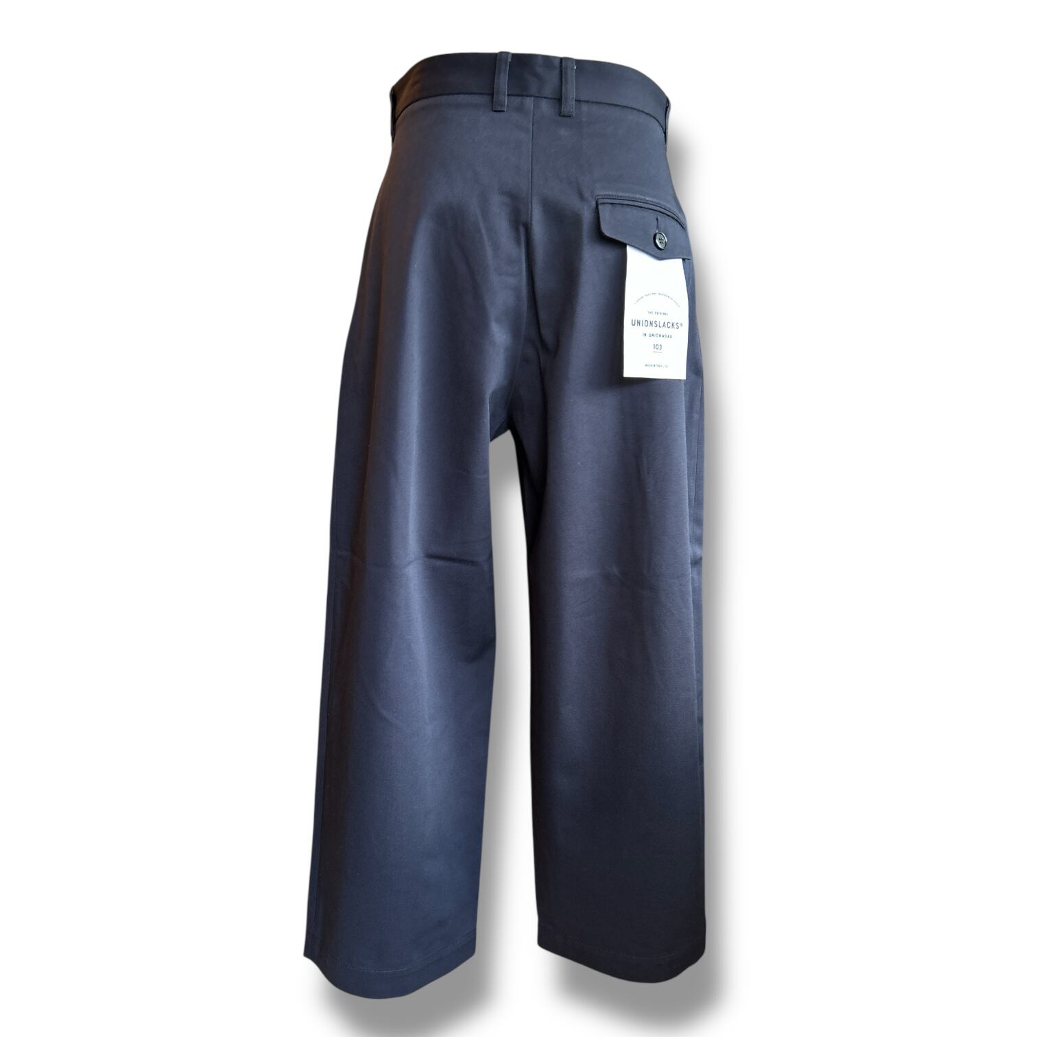Men's UNIONSLACKS 103 CHINO-Navy〖Traditional WeatherWear