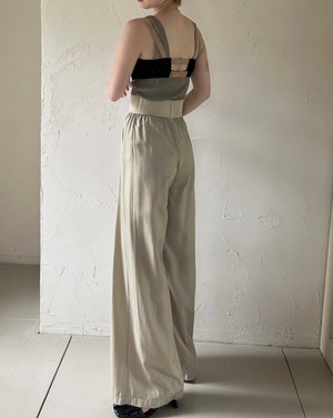 Velour Lace Bandeau Bralette / BROWN