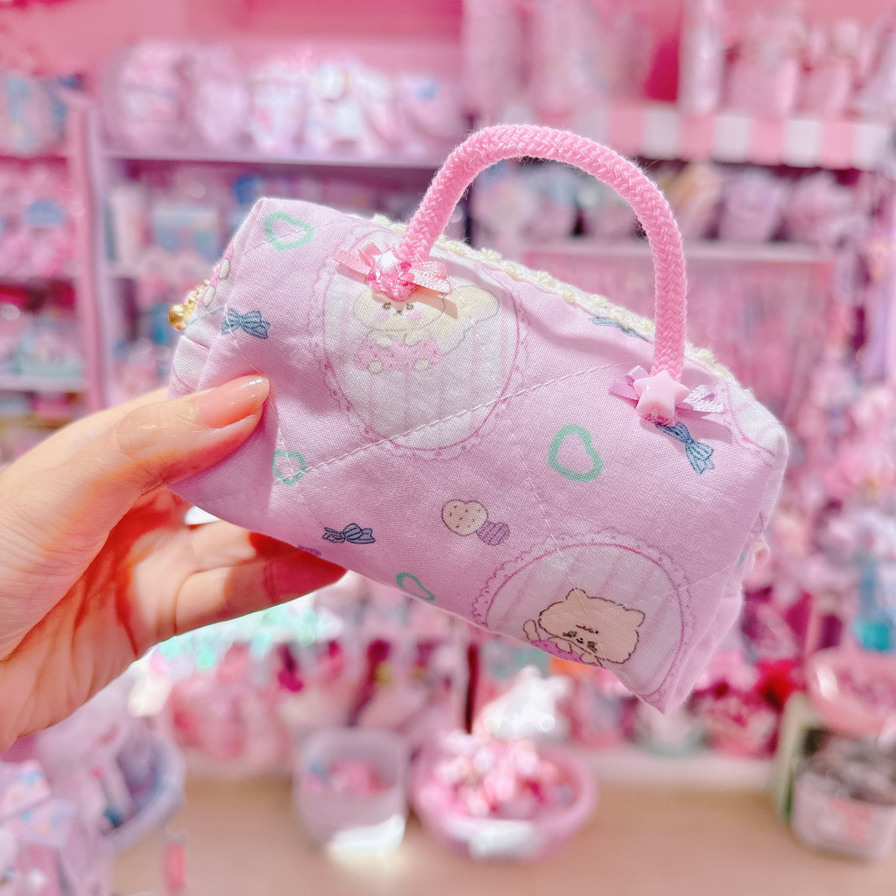 【K2】79-13ミニボストンバッグ風ポーチ