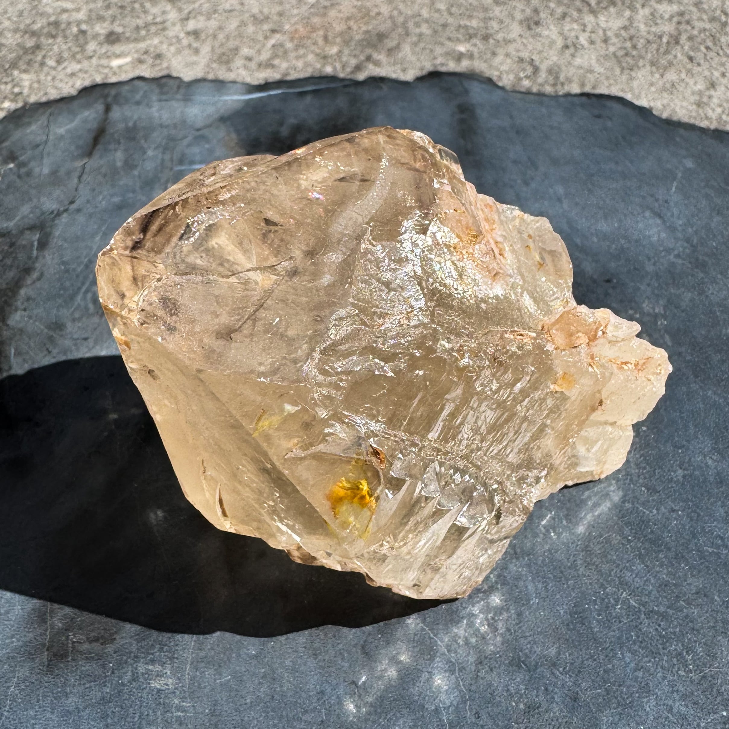 Smoky elestial quartz from Araçuai